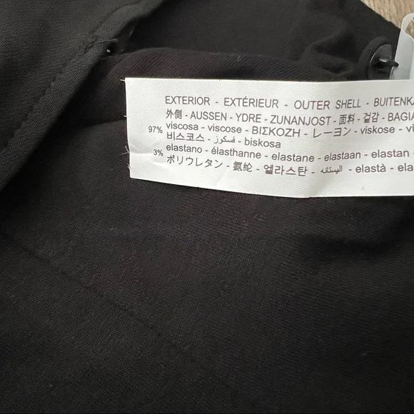 Zara NWT V-neck Black Spaghetti Strap Bodysuit - Picture 10 of 10